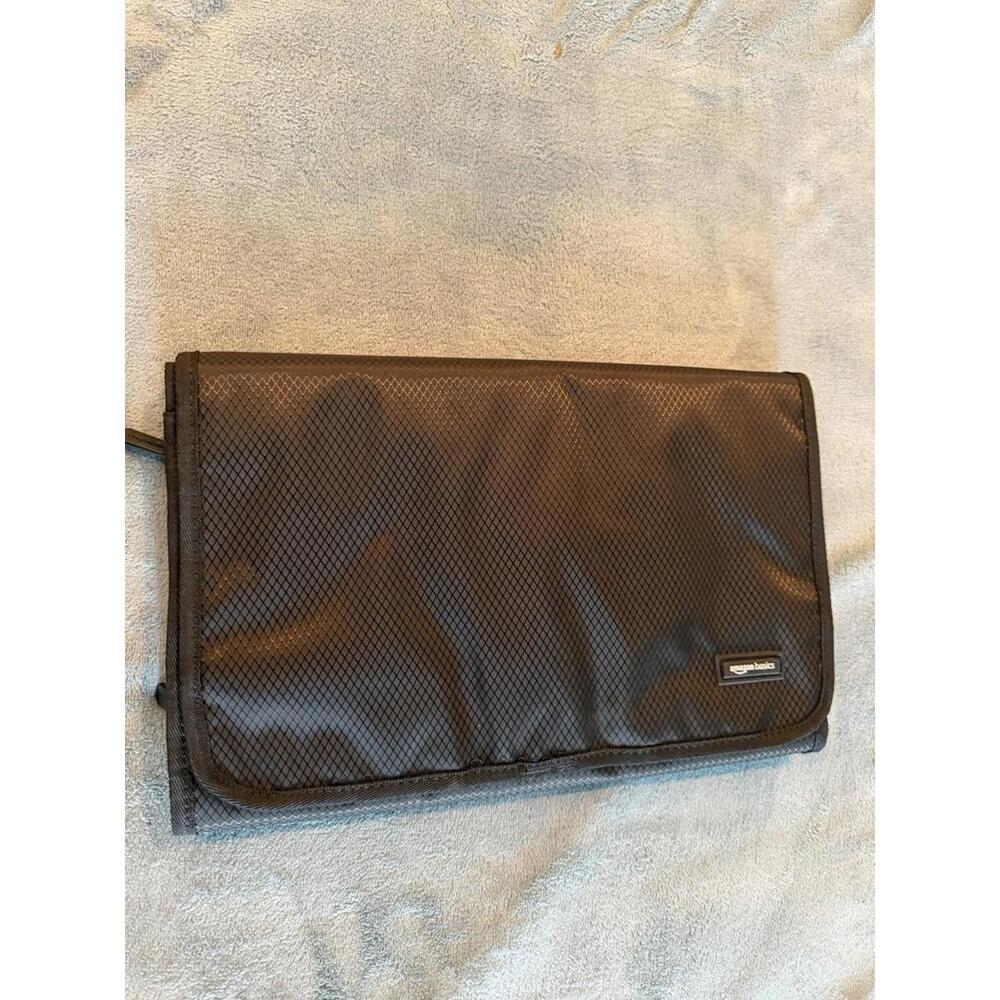 Amazon Basics Travel Organizer Packing Cube Garment Storage Case Black Zip NEW